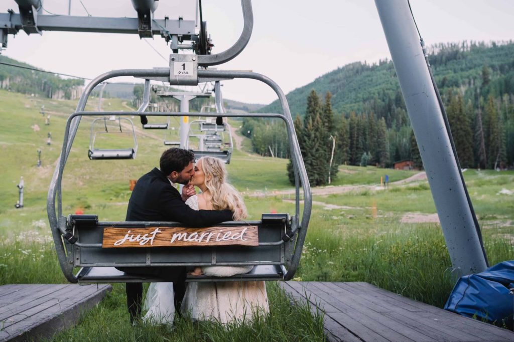 Just Married, Colorado Wedding Photography